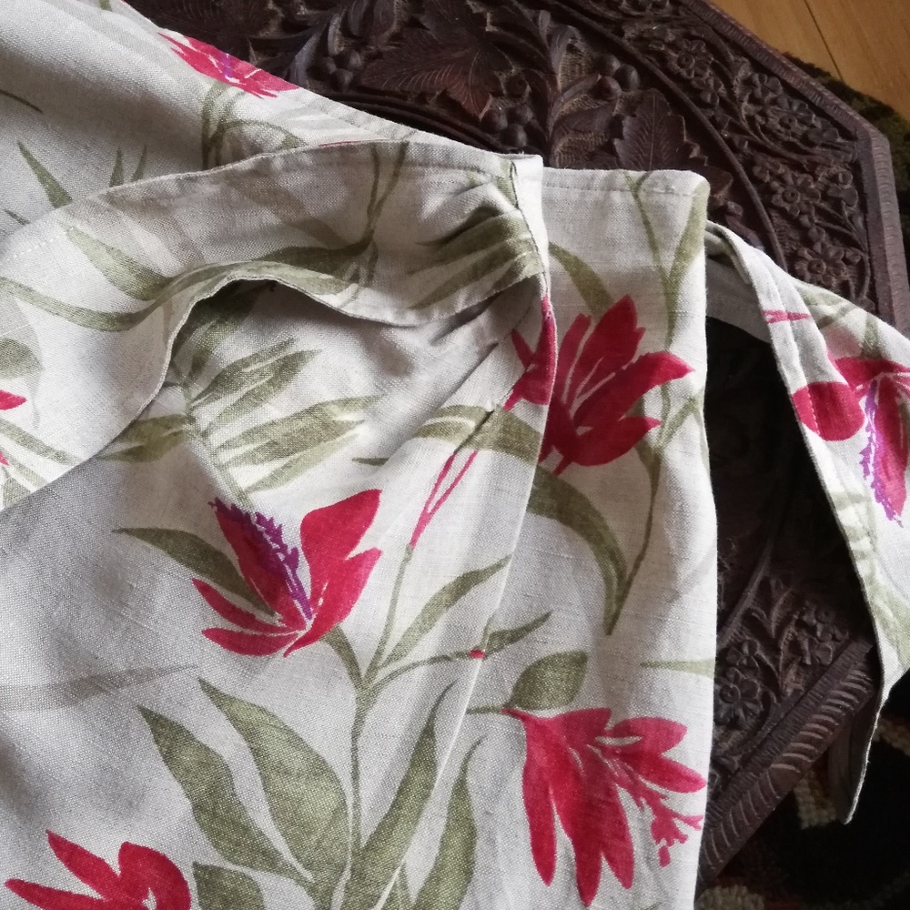 Liz Claiborne Linen Midi Skirt - Picture 4 of 8